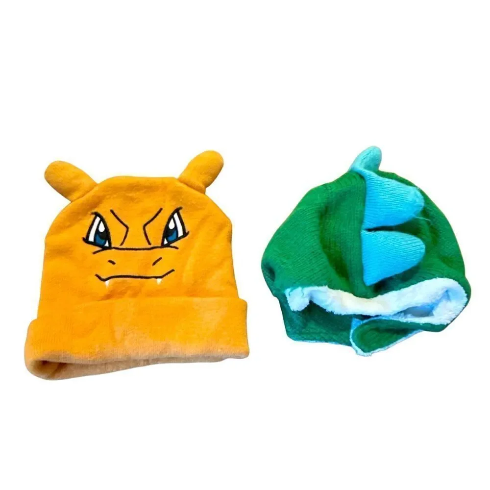 Boys Winter Hat Bundle small L.L. Bean Pokemon Charizard